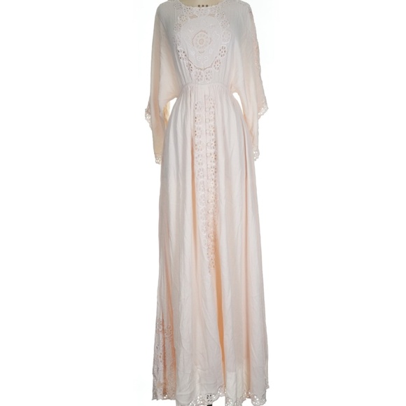 Fillyboo I Believe In Unicorns Maxi Dress Small Blush - Picture 2 of 5